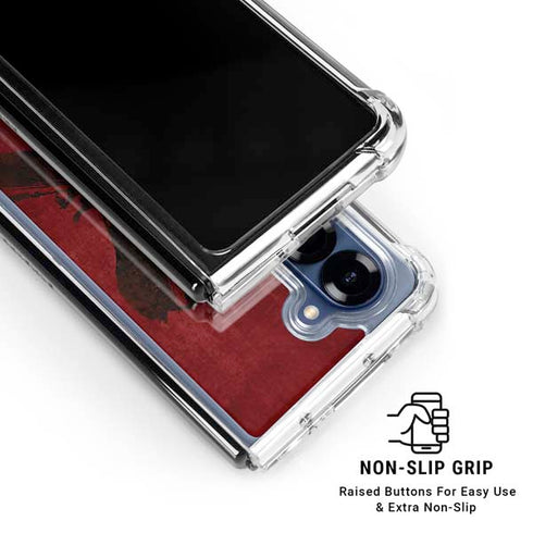 Zombie X Galaxy Z Fold6 Clear Case