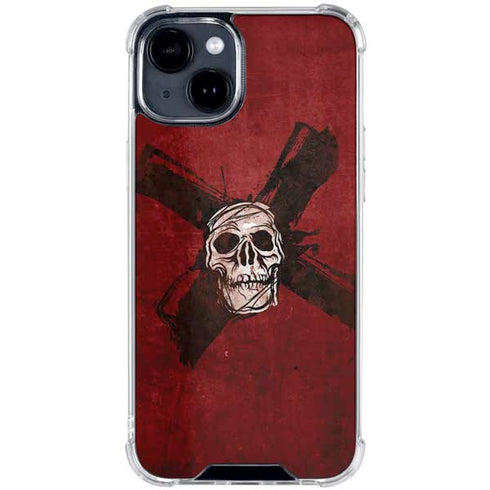 Zombie X iPhone 15 Clear Case