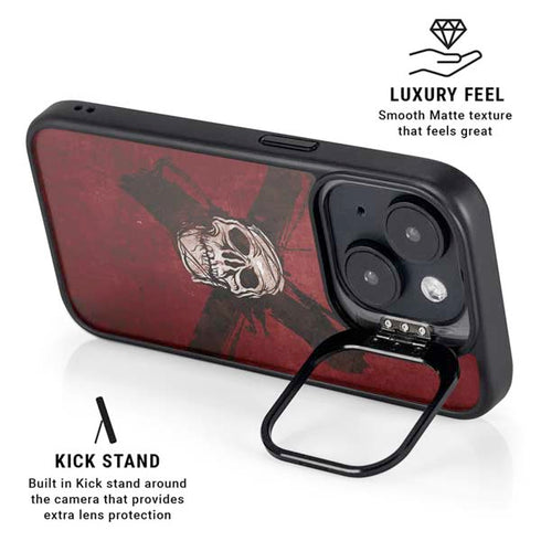 Zombie X iPhone 15 Kickstand Case