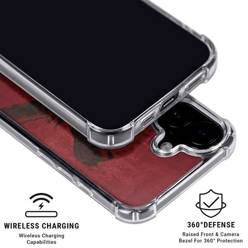 Zombie X iPhone 16 Plus Clear Case