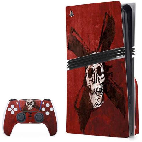Zombie X PS5 Pro Disk Bundle Skin