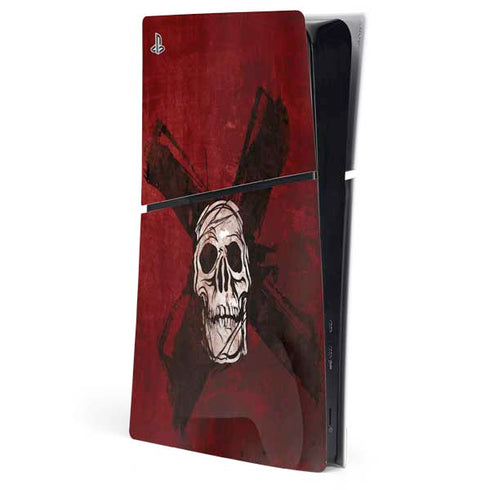 Zombie X PS5 Slim Digital Edition Console Skin