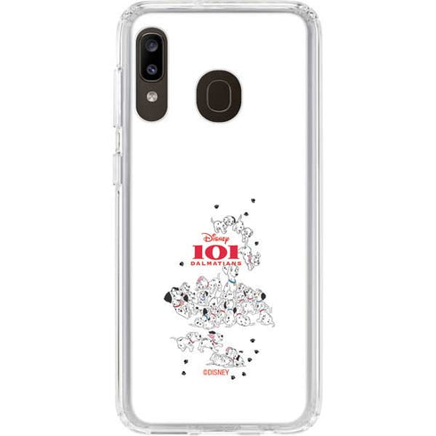 Disney 101 Dalmatians Family Galaxy A20 Clear Case