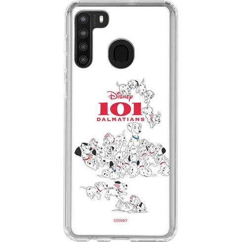Disney 101 Dalmatians Family Galaxy A21 Clear Case