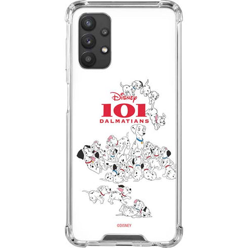 Disney 101 Dalmatians Family Galaxy A32 5G Clear Case