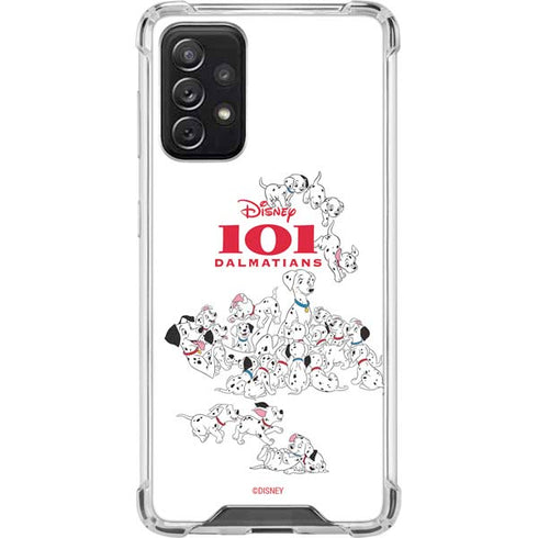 Disney 101 Dalmatians Family Galaxy A72 5G Clear Case
