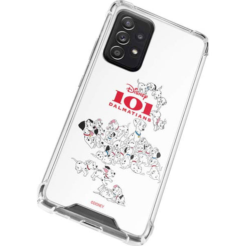 Disney 101 Dalmatians Family Galaxy A72 5G Clear Case