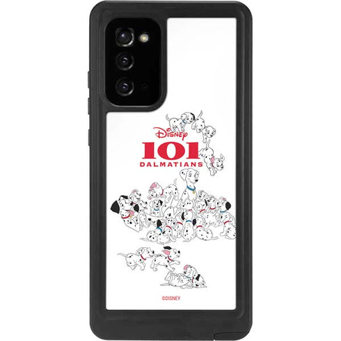 Disney 101 Dalmatians Family Galaxy Note20 5G Waterproof Case
