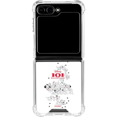 Disney 101 Dalmatians Family Galaxy Z Flip5 5G Clear Case