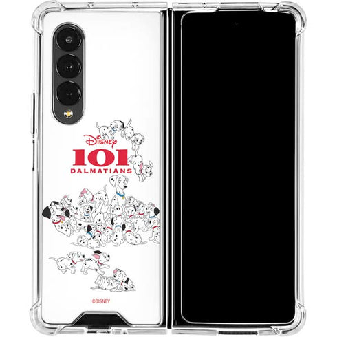 Disney 101 Dalmatians Family Galaxy Z Fold4 5G Clear Case