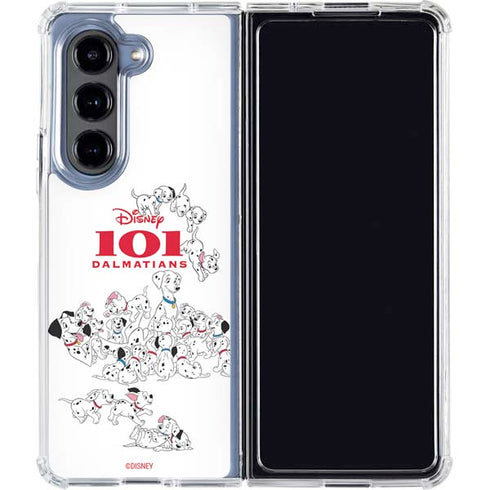 Disney 101 Dalmatians Family Galaxy Z Fold5 5G Clear Case