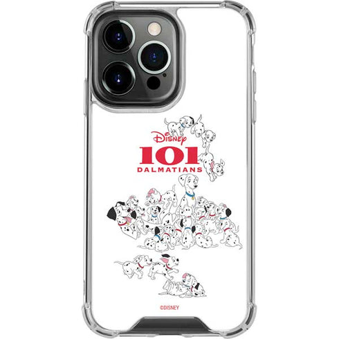 Disney 101 Dalmatians Family iPhone 14 Pro Clear Case