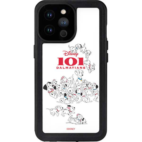 Disney 101 Dalmatians Family iPhone 14 Pro Max Waterproof Case