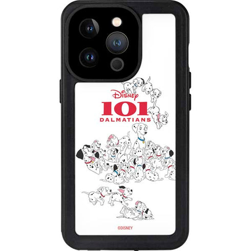 Disney 101 Dalmatians Family iPhone 14 Pro Waterproof Case