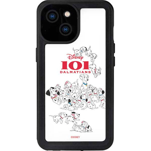 Disney 101 Dalmatians Family iPhone 15 Waterproof Case