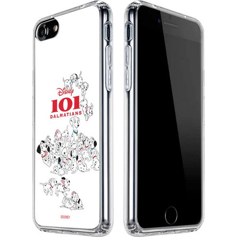Disney 101 Dalmatians Family iPhone SE (2nd & 3rd Gen) Clear Case