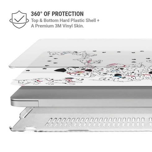 Disney 101 Dalmatians Family MacBook Pro 16in (2019-20) Case plus Skin