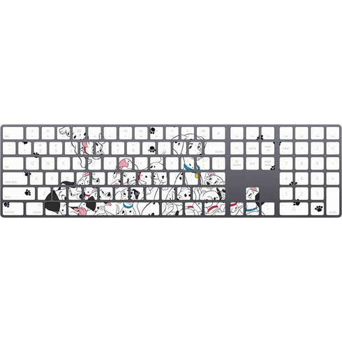 Disney 101 Dalmatians Family Magic Keyboard with Numeric Keypad Skin