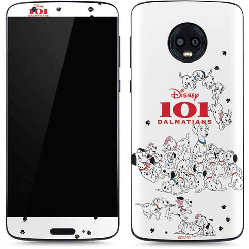 Disney 101 Dalmatians Family Moto G6 Skin