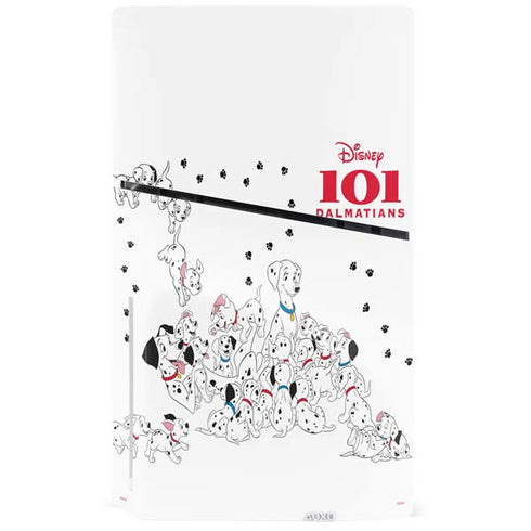 Disney 101 Dalmatians Family PS5 Slim Disk Console Skin