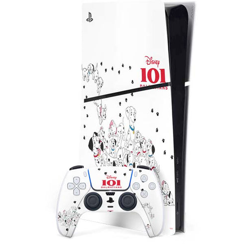 Disney 101 Dalmatians Family PS5 Slim Digital Edition Console Skin