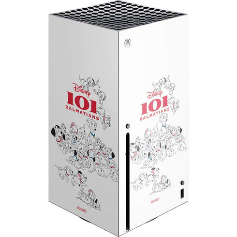 Disney 101 Dalmatians Family Xbox Series X Console Skin