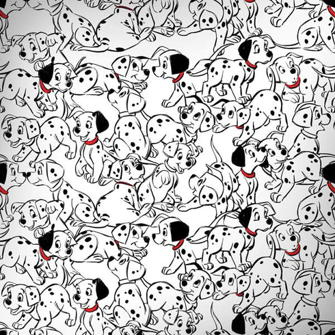 Disney 101 Dalmatians Pattern Dell Alienware Skin