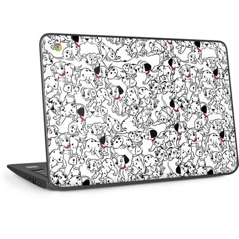 Disney 101 Dalmatians Pattern HP Chromebook Skin