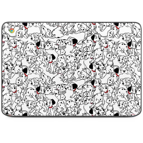 Disney 101 Dalmatians Pattern HP Chromebook Skin