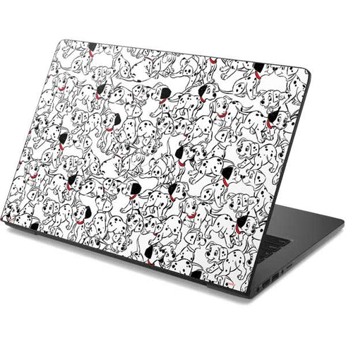 Disney 101 Dalmatians Pattern Dell Chromebook Skin