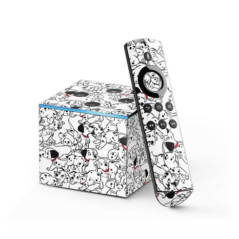 Disney 101 Dalmatians Pattern Fire TV Cube Skin