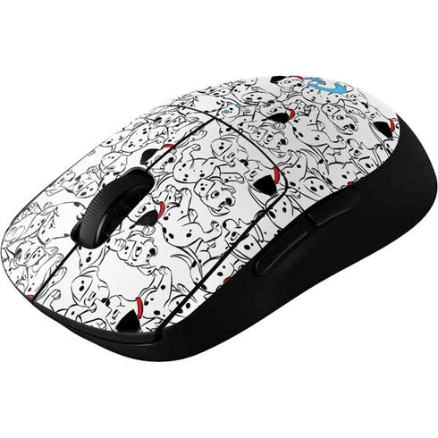 Disney 101 Dalmatians Pattern G Pro Wireless Gaming Mouse Skin