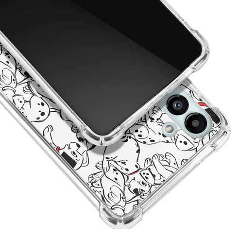 Disney 101 Dalmatians Pattern Galaxy A13 5G Clear Case
