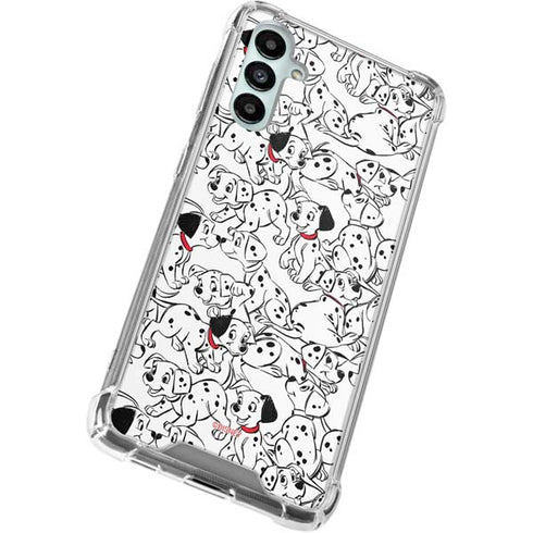 Disney 101 Dalmatians Pattern Galaxy A15 5G Clear Case