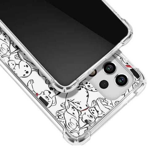 Disney 101 Dalmatians Pattern Galaxy A53 5G Clear Case
