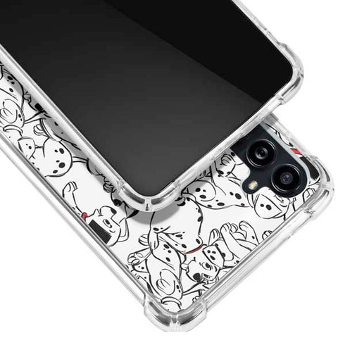 Disney 101 Dalmatians Pattern Galaxy A54 5G Clear Case