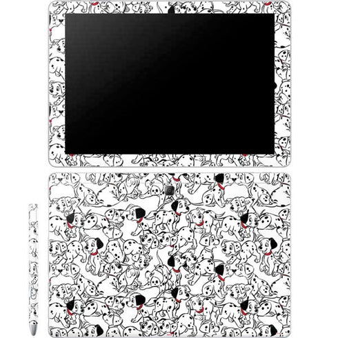 Disney 101 Dalmatians Pattern Galaxy Book 12in Skin