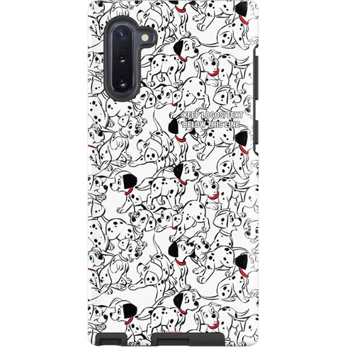 Disney 101 Dalmatians Pattern Galaxy Note 10 Pro Case