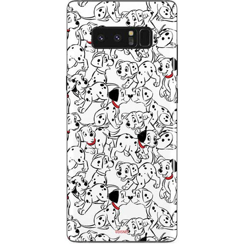 Disney 101 Dalmatians Pattern Galaxy Note 8 Skin