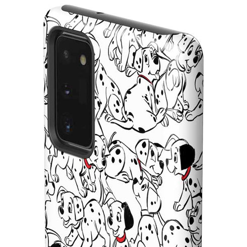 Disney 101 Dalmatians Pattern Galaxy Note20 5G Pro Case