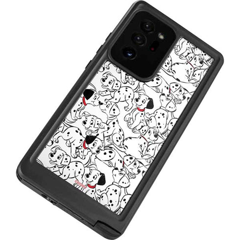 Disney 101 Dalmatians Pattern Galaxy Note20 Ultra 5G Waterproof Case