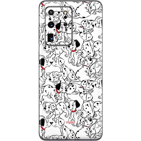 Disney 101 Dalmatians Pattern Galaxy S20 Ultra 5G Skin