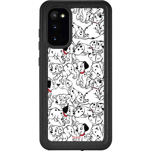 Disney 101 Dalmatians Pattern Galaxy S20 Waterproof Case