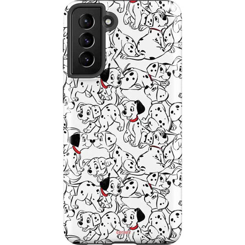 Disney 101 Dalmatians Pattern Galaxy S21 FE Pro Case