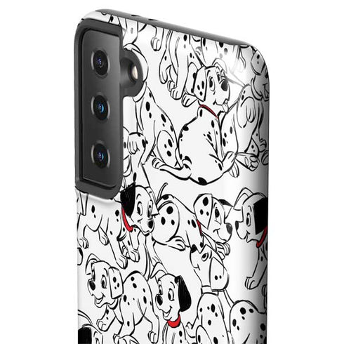 Disney 101 Dalmatians Pattern Galaxy S21 FE Pro Case