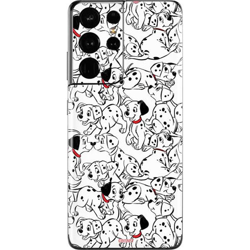Disney 101 Dalmatians Pattern Galaxy S21 Ultra 5G Skin