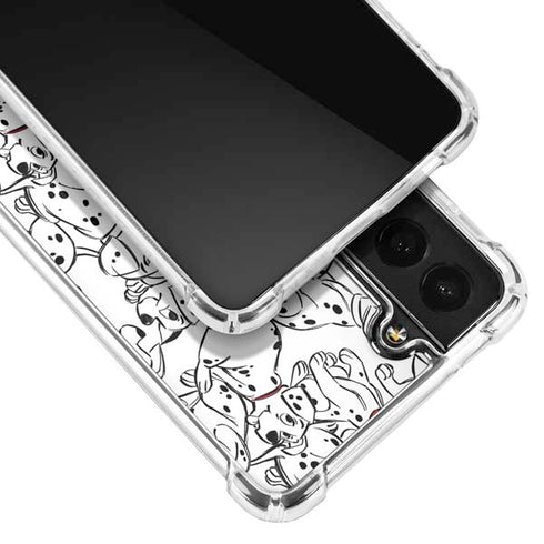 Disney 101 Dalmatians Pattern Galaxy S22 Clear Case