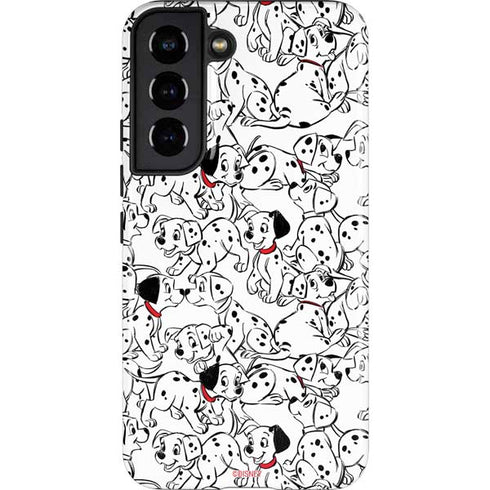 Disney 101 Dalmatians Pattern Galaxy S22 Pro Case