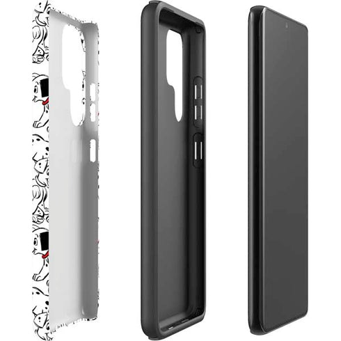 Disney 101 Dalmatians Pattern Galaxy S22 Ultra Pro Case
