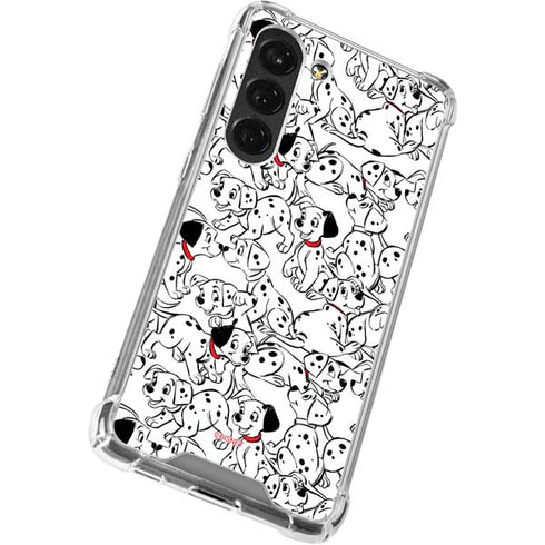 Disney 101 Dalmatians Pattern Galaxy S23 Clear Case